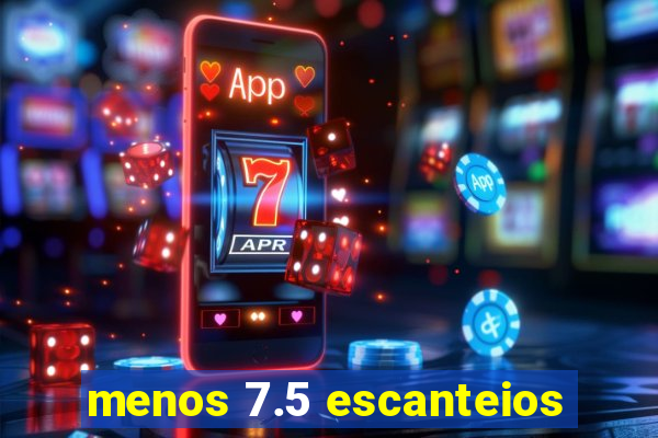 menos 7.5 escanteios